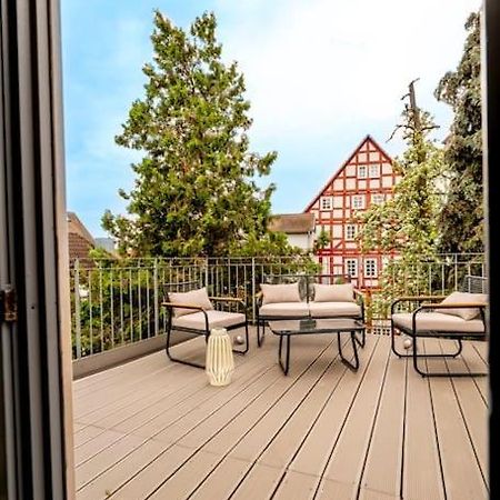 Himmlische Altstadt-Maisonette Marburg Exterior foto